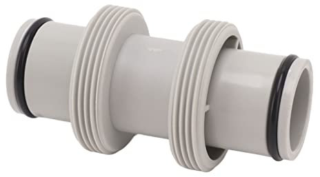 Pool-Schlauchadapter, 1,5 Zoll auf 1,5 Zoll, Gerade Verbindung, Pool-Schlauchverbinder, Pool-Schlauchverbinder mit Gewinde für Intex-Schwimmbad-Staubsauger