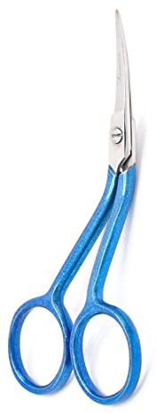 True Left Handed Mini Double Curved Machine Embroidery Scissors