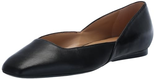 Naturalizer Women's Ballet Flats & Pumps - Cody Ballet, Black Leather, UK 6, Medium Fit