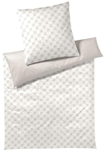 Joop! Bettwäsche Cornflower Double 4083 Light Cream - 77 40x80 cm - 135x200 cm