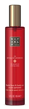 RITUALS Bruma para el cuerpo y el cabello de The Ritual of Ayurveda - con Rosa India y Aceite de Almendra Dulce - Fragancia floral y equilibrante - 50 ml