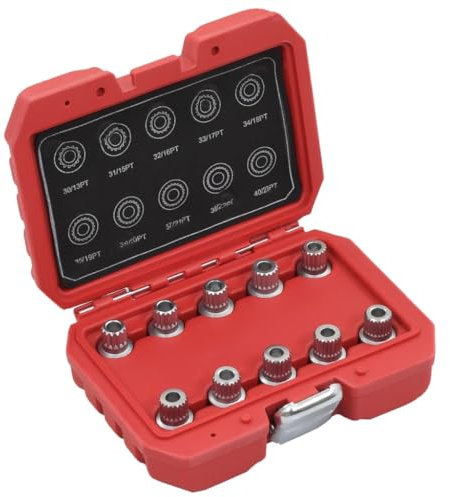 vidaXL Jeu de Clés pour Ecrou de Blocage de Roue 10 pcs Véhicule Boulon Garage