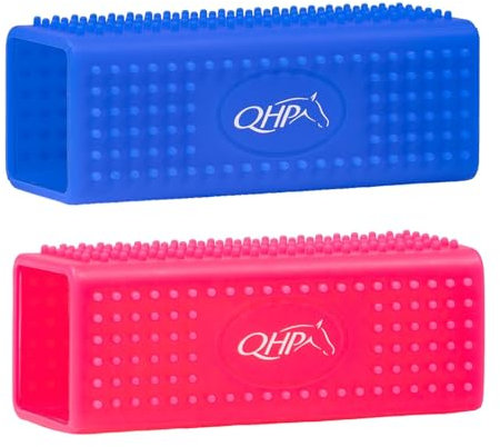 NETPROSHOP Multi-Funktionsbürste für Pferdepflege und Säubern von Decken etc., Farbe:Kobaltblau