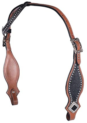 HKM Arizona Western Bridle Black/Brown Thoroughbred
