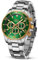 HANPOSH Herren Uhr Uhren Herren Chronographen Edelstahl Wasserdicht Armbanduhr Quarz Uhren mit Datum Business Casual Uhr für Männer