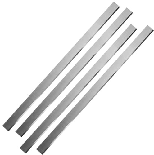 DONGGUA 630×25×3mm HSS TCT Planer Blades Jointer Knives 25inch for Woodworking Thicknesser Machine - Set of 4 Pieces (Color : TCT - 4pcs)