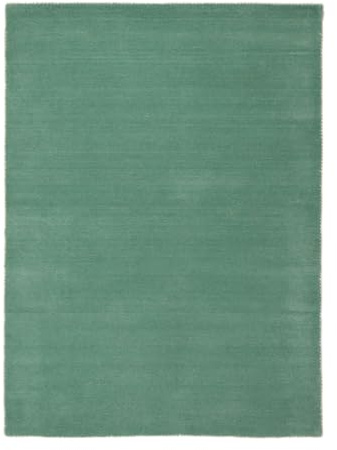 carpetfine handgefertigter Wollteppich Gabbeh Lola Türkis 120x170 cm Weich, Hochwertig, Zeitlos | Reine Schurwolle für Gemütlichkeit & Eleganz im Wohn- und Schlafzimmer