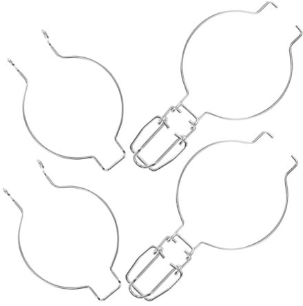 ABOOFAN Cierre Alambre Frascos Abrazadera Alambre Manijas Frascos Herramientas Lámparas Resorte Colgadores Tapas Anillos
