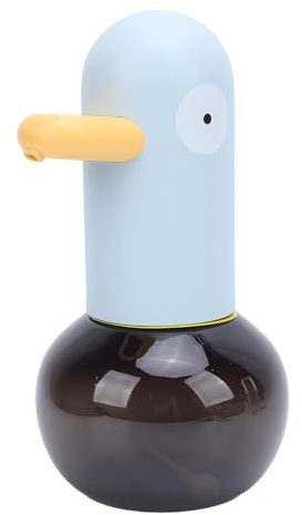 Dispenser per sapone Impermeabile Ricarica, 400ml Adorabile Papera Dispenser Automatico Di Sapone Schiumoso per Cucina, Bagno, Ricaricabile (Tipo 1)