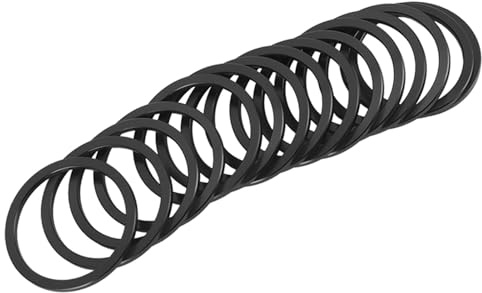 TOPINCN Ultralätt Aluminiumlegering Bottenfäste Packningssats för Cykel Svänghjulsnav - Värmebeständig 2 Mm Tjocka Distanser för Enkel Installation - Idealisk för Justering Av BB-axel 15 St