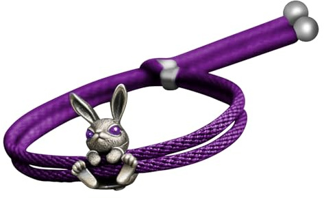 Söta armband Lycka & justerbar längd | Rep-charmarmband för Män För barn, pojkar, flickor, damer och vuxna. Till vår, påsk, födelsedagar, helgdagar och