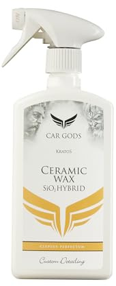 Car Gods Ultimum Perfectum Ceramic Wax 500ml - SiO² Hybrid Hydrophobic Polish - Protective Ceramic Wax Barrier