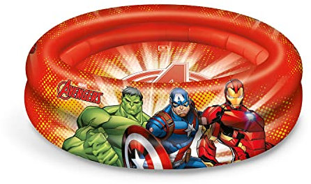Mondo Toys - AVENGERS | 2 Rings Pool - aufblasbares Pool - 2 Ringe - Durchmesser 100 cm - +10 Monate - 16913
