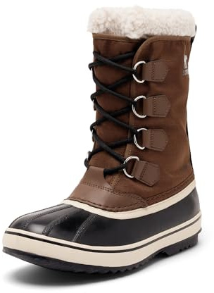 Sorel Herren 1964 PAC Nylon WP Stiefel, Tobacco, Black, 47 EU