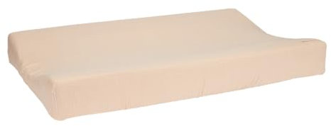 Little Dutch TE30823024 Wickelauflagenbezug Musselin - Newborn Naturals beige (50x70 cm)