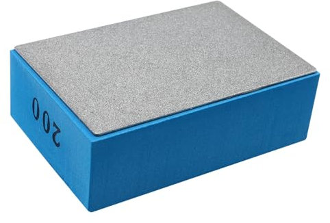 UKCOCO Practical Diamond Polishing Tool Hand Sanding Block Grinding Pad Grit for Furniture Glass