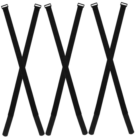 BAZEITFLOW 6pièces Sangles De Fixation Réglables pour Parasol Extérieur Lot de Sangles Résistantes Anti-Usure pour Parasols De Jardin Plage Et Balcon Stabilisateurs De Vent Pratiques Et Durab