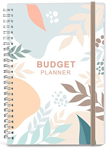 Organisateur financier mensuel avec suivi des dépenses pour gérer efficacement votre argent, planificateur financier/livre de compte non daté, commencez à tout moment, 1 an d'utilisation, A5