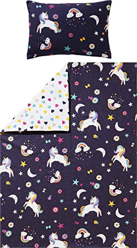 Erwin Müller Kinder-Wendebettwäsche Renforcé bunt Größe 1x 100x135 cm + 1x 40x60 cm