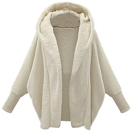 Cardigan en laine pour femme avec capuche, veste à capuche, manteau oversize, veste en laine d'hiver, cardigan à manches longues, veste d'hiver, cardigan chaud, pull à capuche, veste en tricot, veste
