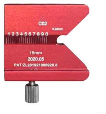 Escuadra para carpintería con regla de acero de 150 mm y tope de posicionamiento ajustable (regla de límite)