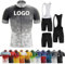 COITROZR Personalisiertes Radsporttrikot Individuelles Kurzarm-MTB-Rennradtrikots für Herren mit schneller Trocknung mit Team Namen Logo(I)