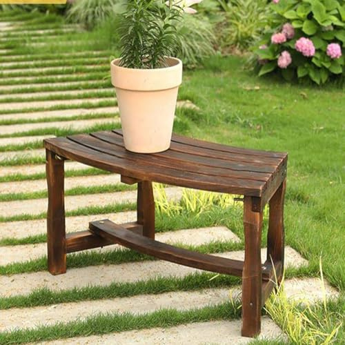 ZUGIATP Panchina Avvolgente Per Alberi Panchina Semicircolare Design Semicircolare Giardino Piscina Portico Anteriore Cortile Parco(Brown)