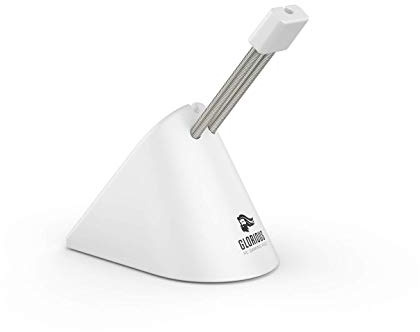 Glorious Ratón elástico para Juegos - Gestión Flexible de Cables de Mouse - Accesorio de Mouse para Juegos (Blanco)