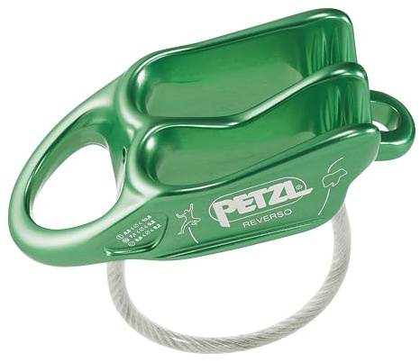 PETZL - Sicherungsgerät REVERSO - Unisex, Grün, Einheitsgröße