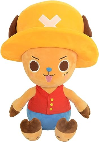 Sakami Merchandise Piece Chopper x Ruffy Plush Figure (20 cm) Original & Licensed Japan Manga ChopperXRuffy Multicoloured