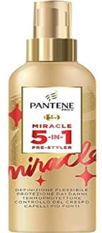 Pantene Pro-V Miracle 5-In-1 Pre-Styler, Spray per Capelli senza Risciacquo, Termoprotettore, per Capelli Flessibili e Modellabili in Qualsiasi Stile, 200 ml