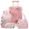 Sea choice Kinderkoffer mit Rucksack Set Handgepäck 18 Zoll Leicht Hartschalenkoffer Trolley Jungen Mädchen Reisekoffer YKK Reiverschluss mit 4 Rollen TSA
