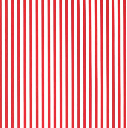 Geschenkpapier 70cm x 2m Rolle Streifenmuster - Geschenkpapierrolle mit Streifen - Weihnachtspapier Weihnachtsgeschenkpapier für Weihnachten - Geburtstagsgeschenkpapier klassisch gestreift Rot Weiß