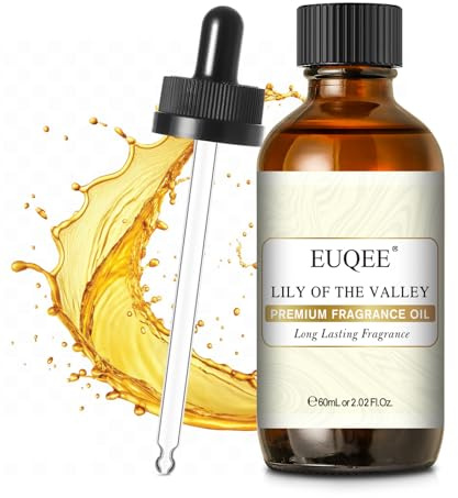 EUQEE 60ML Lily of The Valley Fragrance Oil for Laundry 2.02 Fl oz