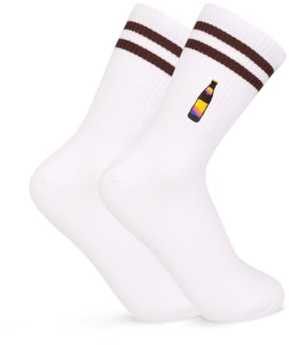 Kaempe Calcetines de deporte para hombre y mujer, calcetines de tenis divertidos para Paulaner Spezi