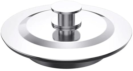 A sleek, rust-proof plug with a flexible rubber ring for a perfect seal. Effortlessly fits most 40-45mm drains in basins, bathtubs, and kitchens. Stop leaks, save water.