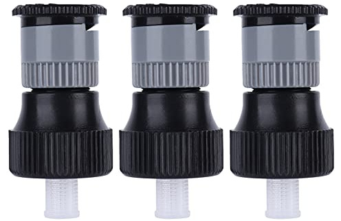 Buzle de pulvérisation enterrée 3PCS 360 °, G1 / 2 Femelle Adoprable d'arrosage Sprinkler Sprinkler Head Remplacement de la Jardin de Jardin de Jardin sur pelouse