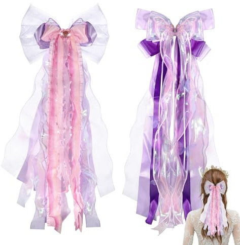 Itharon Fiocco Regalo Decorativo, DIY Fiocco per Regali, Nessun Montaggio Richiesto, Fiocco per Confezionare Regali, per Decorazioni di Natale, Capodanno, Matrimonio, San Valentino