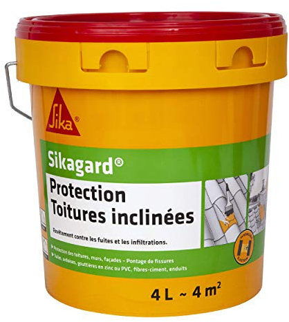 Vernice protettiva SIKA Sikagard Tetto inclinato - Terracotta - 4L