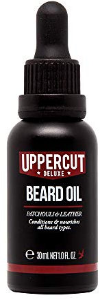 Uppercut Deluxe Beard Oil for Men, Pflegendes Bartöl mit Leichtem Halt für Herren, Macht den Bart Weich und Pflegt Ihn mit Ätherischen Ölen, 30ml