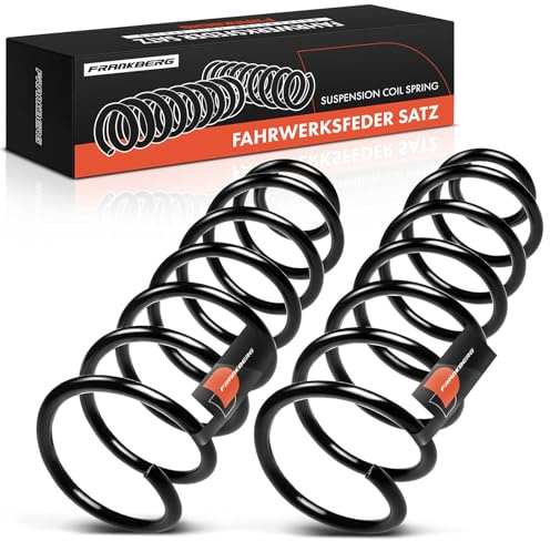 Frankberg 2x Muelles de chasis Muelles de suspensión Compatible con A4 Avant 8D5 A4 Avant 8D5 B5 Replace# 8D5511115AA,RA6978