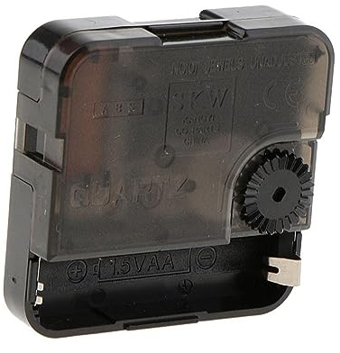 zalati Reloj de cuarzo con movimiento de reloj completo para reparación de bricolaje, kit de piezas de repuesto
