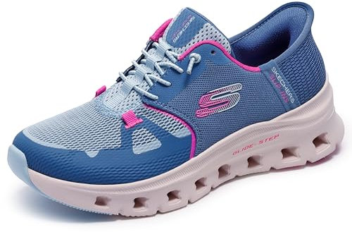 Skechers Damen Glide-Step Pro Sneaker, Slate, 38.5 EU