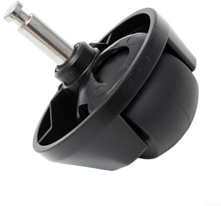 Vacuum Cleaner Front Caster Wheel Assembly Replacement For bobsweep For Ultra-Vision Pet Easy Installation Smooth Maneuverability for Carpets Tiles Hardwood Floors Black(1 PACK)