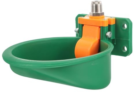 UTHCLO Automatic Plastic Cow Drinking Water Bowl Livestock Waterer for Sheep Pig Horse Farm Use Safe Food-grade Material