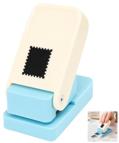 Troqueladora Sello, 5 * 3.5 cm, Ideal para Manualidades de Papel, | Herramienta de Troquelado con Efecto de Palanca,Scrapbooking y Fabricación de Tarjetas