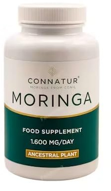 Moringa Lov Natural Solutions 120 Cápsulas – Pack de 2 Unidades, Formato Ahorro de Extracto Súper Nutritivo de Hojas de Moringa para la Vitalidad Diaria