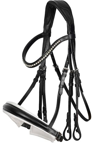 Imperial Riding Kandarenzaum IRHFria, Black-White, C/S