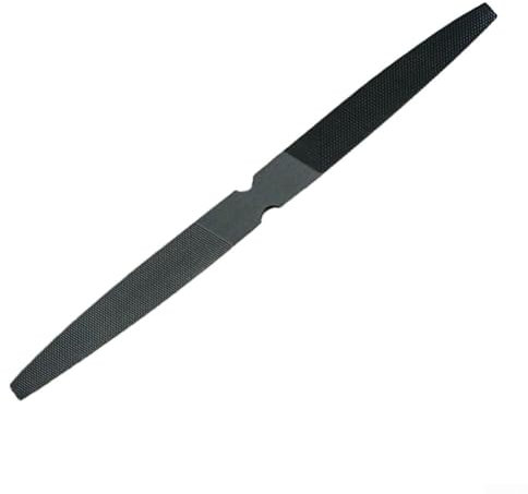 1 lime en métal, 20,3 cm, lime à cire à double extrémité, lime professionnelle en acier, fonctionne pour limer et nettoyer les modèles de cire, les plastiques et les matériaux en bois