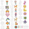 NUUOTP Bügelperlen Platten Set 20 Stück 5mm Bügelperlen Steckplatten Bügelperlen Vorlagen zum Basteln Transparent Bügelperlen Schablonen mit Bunten Karten Zubehör für Kinder DIY Geburtstag Weihna